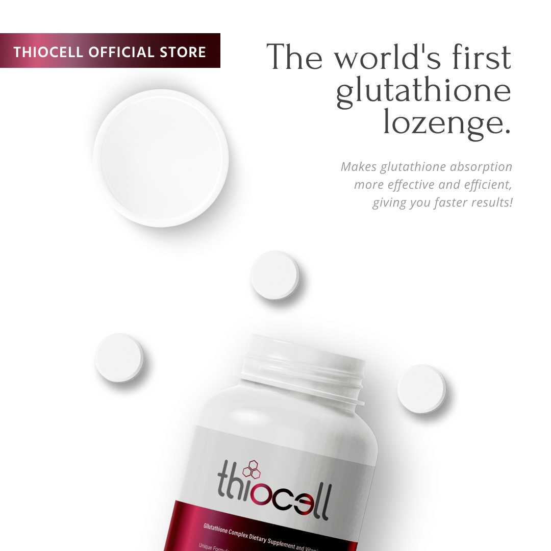 Thiocell Glutathione Lozenges (Glow Boost) 2 Bottles – Thiocell Wellness