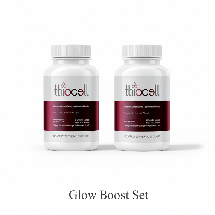Thiocell Glow Boost Set - White Background
